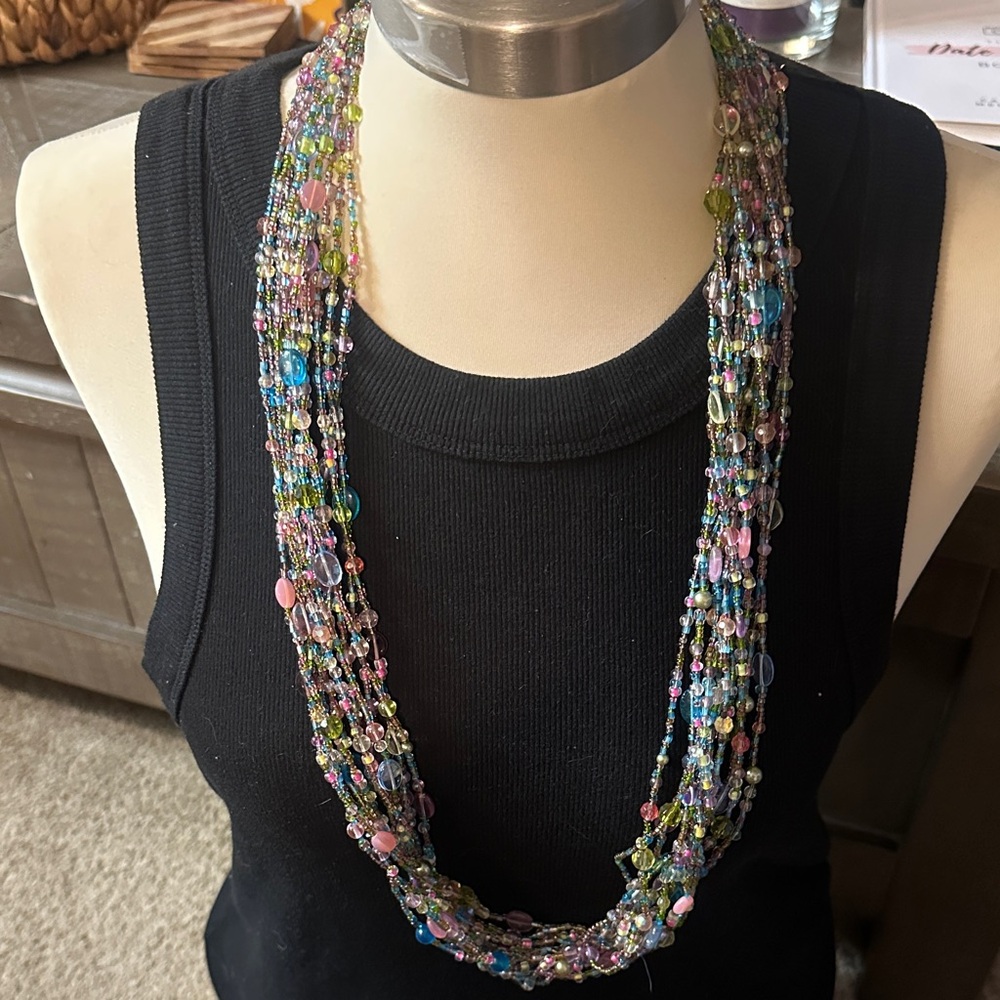 Multicolor Beaded Necklace